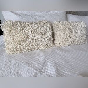 Crate & Barrel Remy Throw Pillows (2)